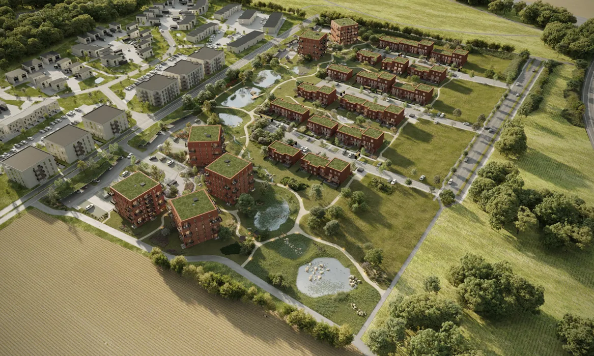 Kvalitetsrigt lejlighed i nyopført kvarter - tæt på natur og Aalborg C 19